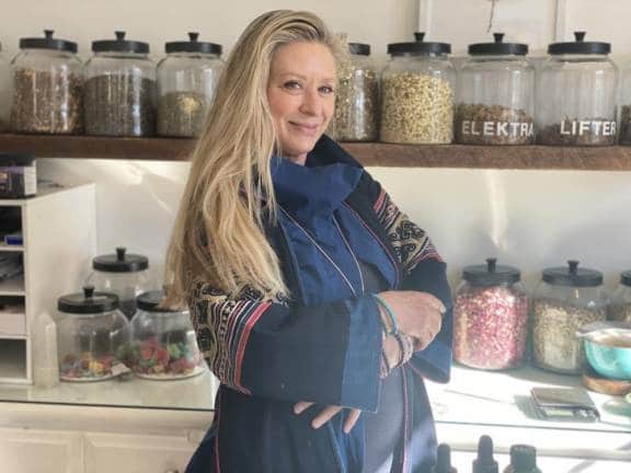 Kim Williamson of Shanti Life Shop and Woke Botanicals Hemp Products