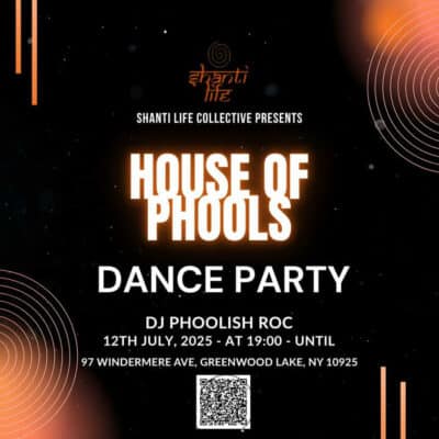 The House of Phools Dance Party will be hosted by DJ Phoolish Roc on 7/12/25 starting at 7 pm.