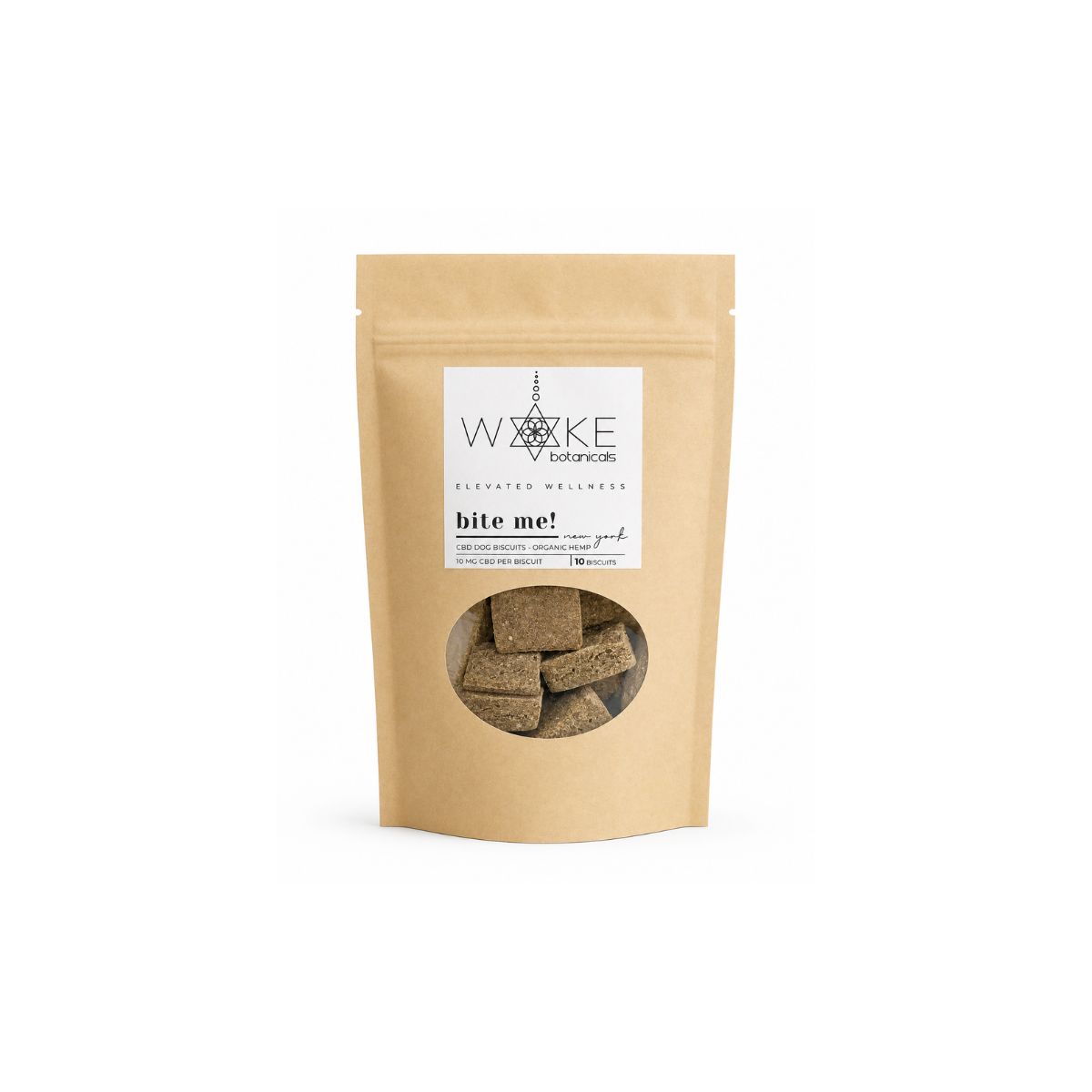woke botanicals CBD dog biscuits
