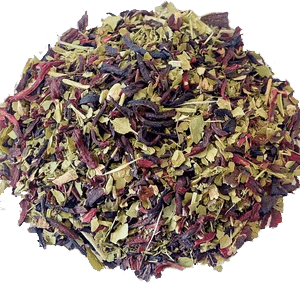 Uplifting herbal tea blend for daytime energy mood support and daily wellness rituals with organic hemp flower