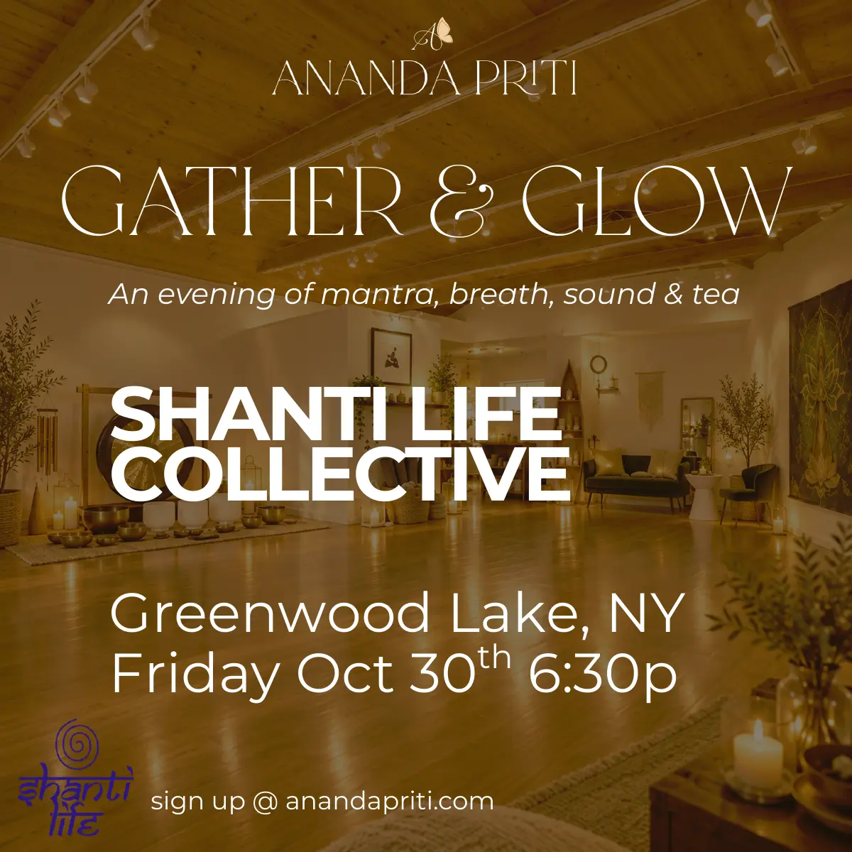 Gather and Glow workshop and tea ritual